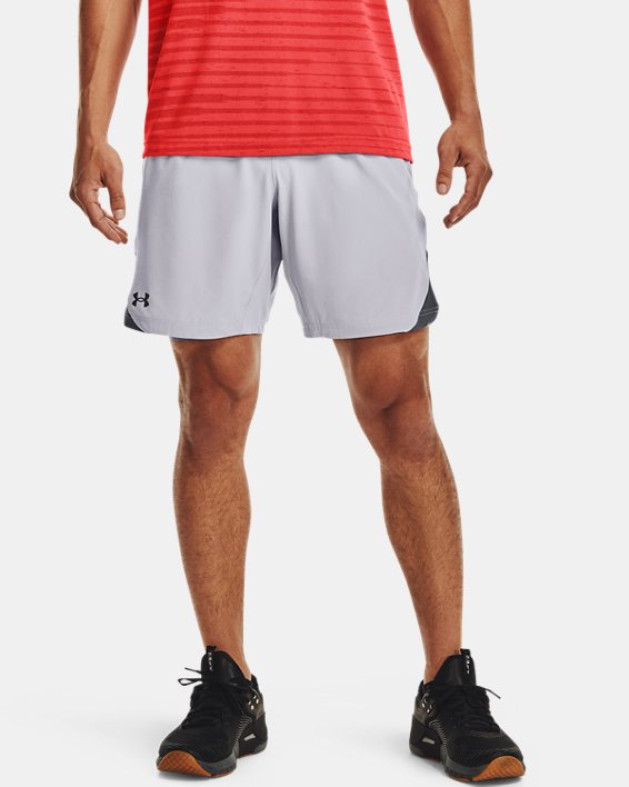 Men's UA Elevated Woven 2.0 Shorts in Gray image number 0